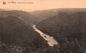 L'Ourthe vue de Nisramont,Le Herou,Belgium BIN