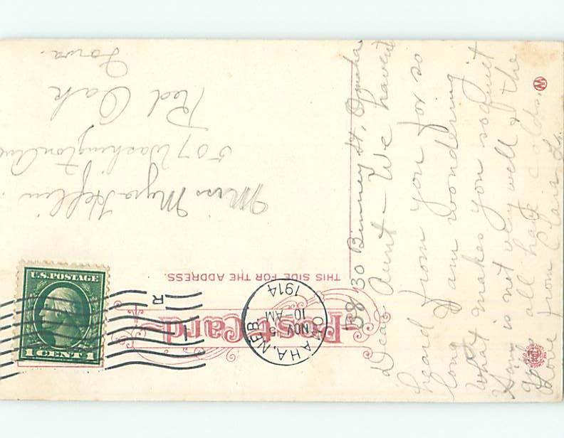 Divided-Back POSTCARD FROM Omaha Nebraska NE HM6451