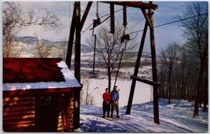 VINTAGE POSTCARD GRAY ROCKS INN LOCATED AT ST. JOVITE QUEBEC CANADA 1960s