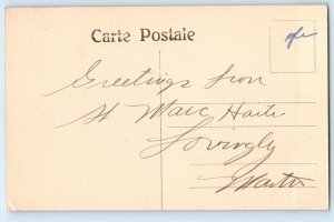 Port-Au-Prince Haiti Postcard Chapel in Courtyard of the National Palace c1910