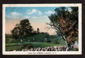 NY Scene Near SPRING VALLEY NEW YORK Postcard PC