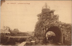 CPA Biarritz Rocher de la Vierge FRANCE (1126206)