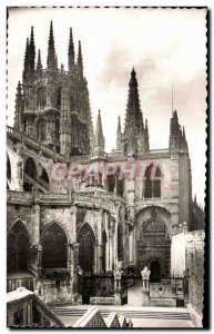 Old Postcard Burgos Cathedral Puerta de Pellejeria