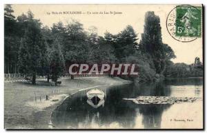 Paris - 16 - Bois de Boulogne - A corner of Lake St James - Old Postcard