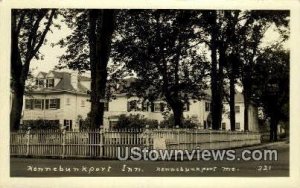 Real Photo, Kennebunkport Inn - Kennebunk Port, Maine ME  