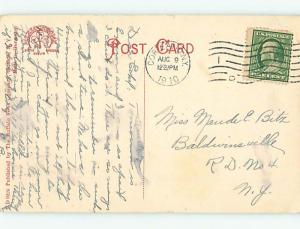 Divided-Back DAVID HARUM HOMESTEAD Homer New York NY t6219