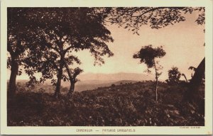 Cameroon Paysage Grassfield Vintage Postcard C268