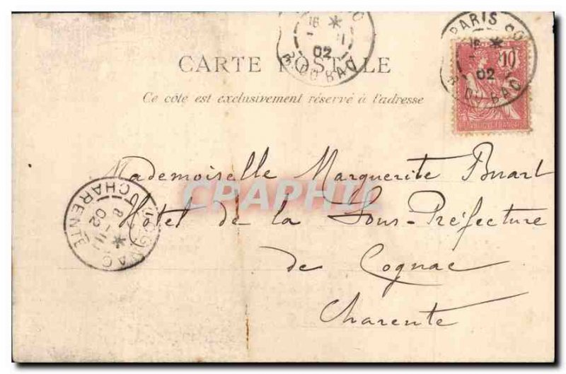 Postcard Old Paris Saint Augustine