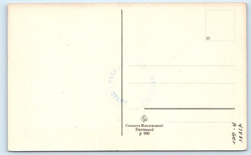 Bad Nauheim - Bahnhof GERMANY Postcard