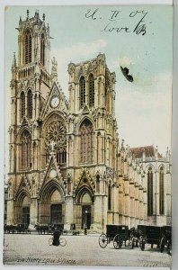 NANCY Eglise St. Pierre France c1907 Postcard K12