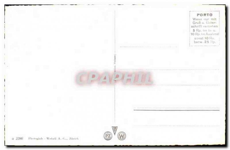 Old Postcard Switzerland Bern Munster