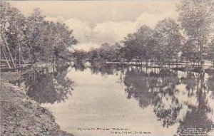 Nebraska Neligh River Side Park Albertype