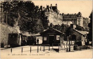 CPA AK AIX-les-BAINS Gare du Revard TRAM VAPEUR (977376)