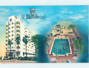 Pre-1980 HOTEL SCENE Miami Beach Florida FL AE1265