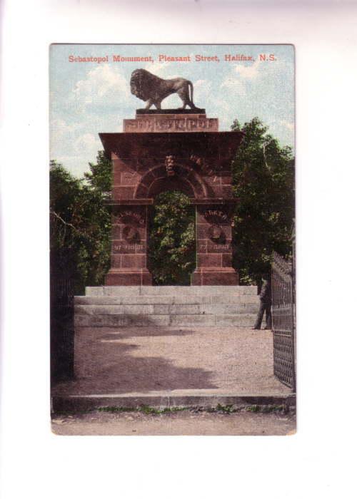 Lion, Sebastopol Monument, Pleasant St Halifax, Nova Scotia,