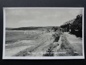 Lancashire SILVERDALE The Shore & Fishermans Cottages c1959 RP PC by Atkinson