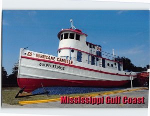 Postcard SS Hurricane Camille Mississippi Gulf Coast Gulfport Mississippi USA