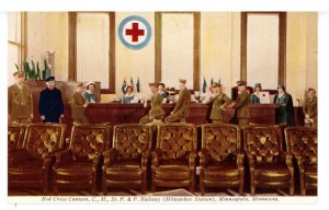 Military - WWII, Red Cross Canteen, Milwaukee Station, Minneapolis MN