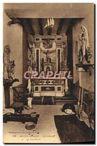 Old Postcard Folklore Museum Basque Bayonne Chapel