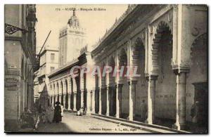 Algeria Algiers Old Postcard Mosque el Kebir