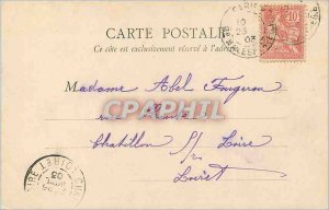 Old Postcard The Tower Bridge Marne Champigny