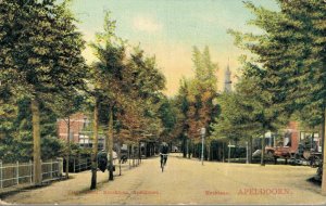 Netherlands Kerklaan Apeldoorn Vintage Postcard 07.53