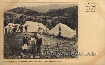 Jones & Drennan's Burro camp - Manitou, Colorado CO