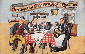 Greetings Schwaben Hof Milwaukee, Wisconsin WI