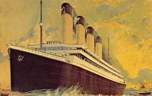 Olympic Modern Card White Star Line Olympic Ship 