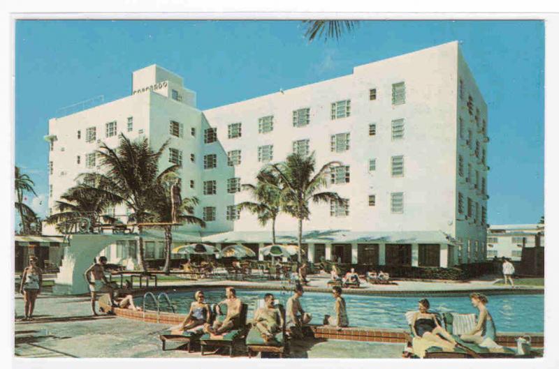 Miami Beach, Florida Postcard The Caribbean Hotel