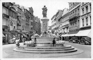 BR42530 Liege rue vinave d ile et statue de la vierge belgium