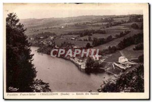 Chaillexon - Basins Entree - Old Postcard