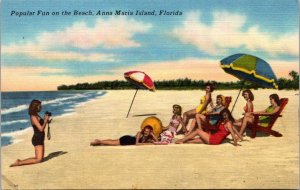 Florida Anna Maria Island Fun On The Beach