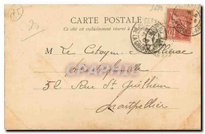 Old Postcard Paris Bastille Square