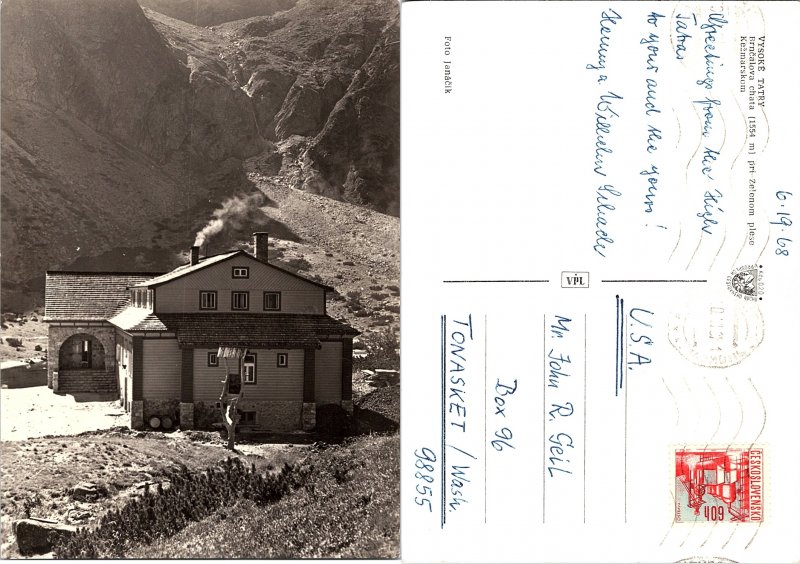 High Tatras, Brncal's cottage at the green lake Kezmarský, Slovakia(6730