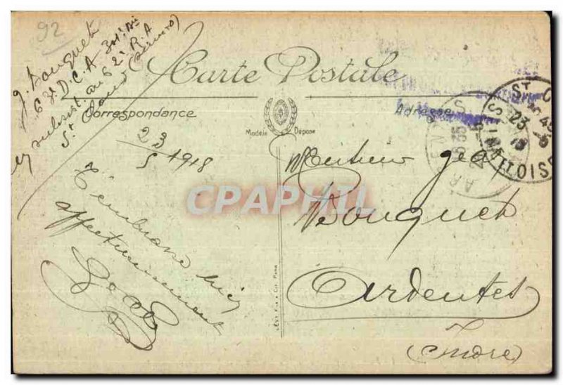 Postcard Old Saint Cloud Firewall Basins The Iron Horse and Saint John