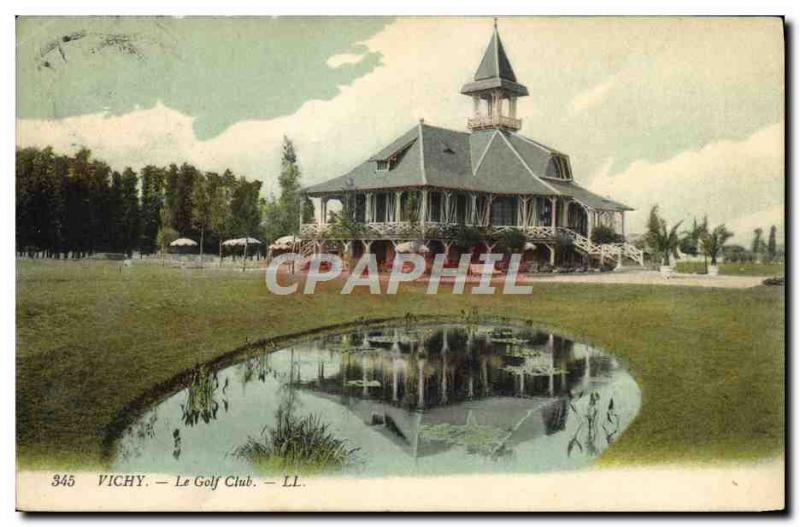 Old Postcard Vichy Golf Club