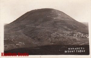 Postcard RPPC Nazareth Mount Tabor Israel