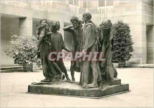 Postcard Modern Basel The Burghers of Calais