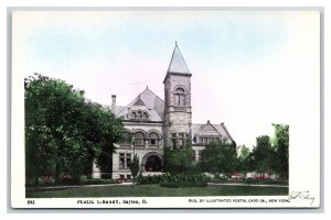 Public Library Building Dayton Ohio OH UNP Unused UDB Postcard V19
