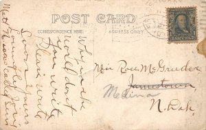 G41/ Fredericksburg Iowa RPPC Postcard 1909 Dynamite Explosion Disaster