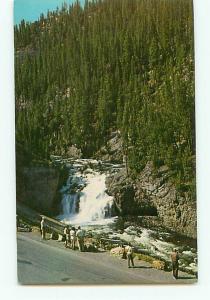 Vintage Postcard Firehole Falls Firehole River Madison Junction Yellowsto # 2465