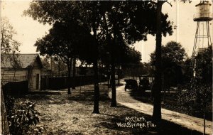 PC CPA US, FLORIDA, WALL SPRINGS, MT CLARK, VINTAGE REAL PHOTO POSTCARD (b6401)