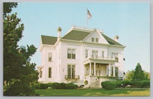 State View~Illinois Governors Mansion Springfield Illinois~Vintage Postcard