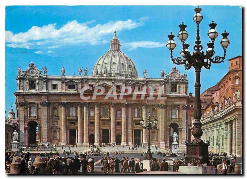 Postcard Modern Citta del Vaticano Basilica of St. Peter