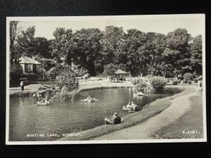 Cornwall: Newquay Boating Lake c1952 RP by Valentine No.K.4081