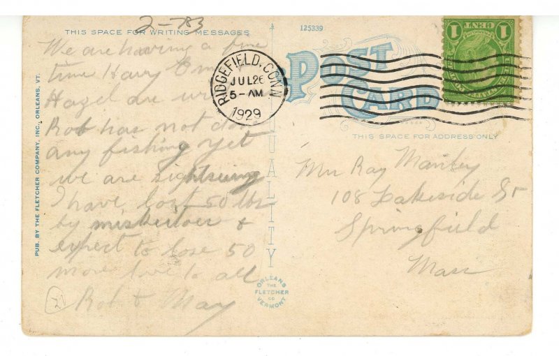 VT - Caspian Lake. Serene Scene