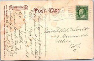 Postcard SCHOOL SCENE Boston Massachusetts MA AK6935