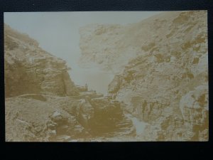 Cornwall TINTAGEL Rocky Valley - Old RP Postcard by Photochrom Co.