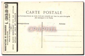 Old Postcard Consolation Source Lancot Advertisement Crochard Shoes Place of ...